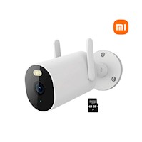 Cámara Seguridad Xiaomi AW300 2K Wi-Fi Exterior IP66 Noche Color 64GB